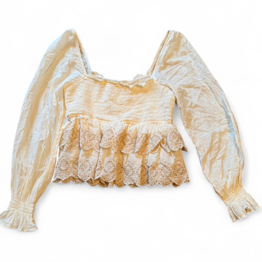 American Eagle ruffle top - Picture 3 of 5